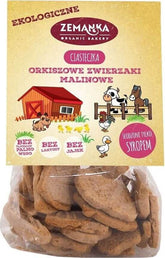 Biscuits à l'épeautre aux framboises animaux BIO 100 g - ZEMANKA